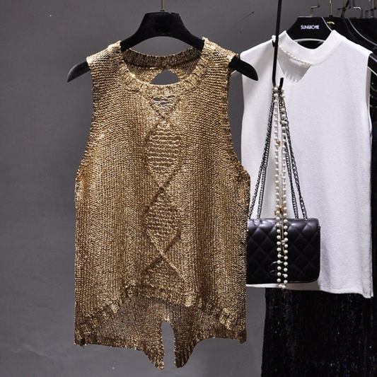 Wild&Vogue | Glamour Sequin Top