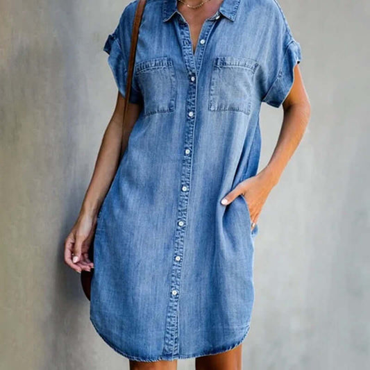 Wild&Vogue | Effortless Denim Dress