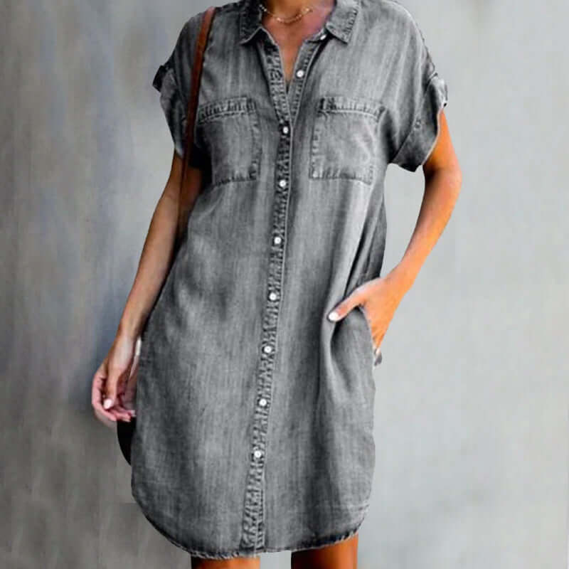 Wild&Vogue | Effortless Denim Dress