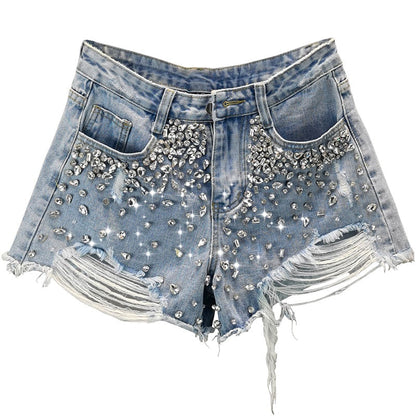 Wild&Vogue | Torn Relaxed Fit Shorts